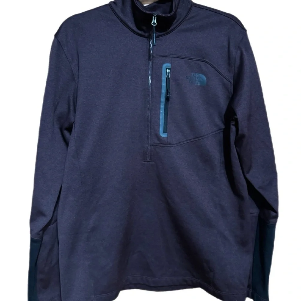 The North Face Dark Blue Quarter-Zip Pullover| Canyonlands| Men’s Fleece